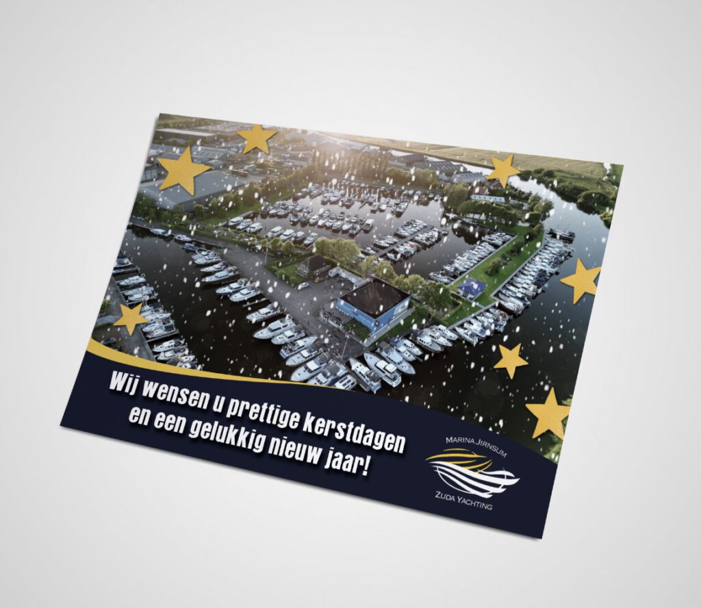 Kerstkaart Zijda Yachting