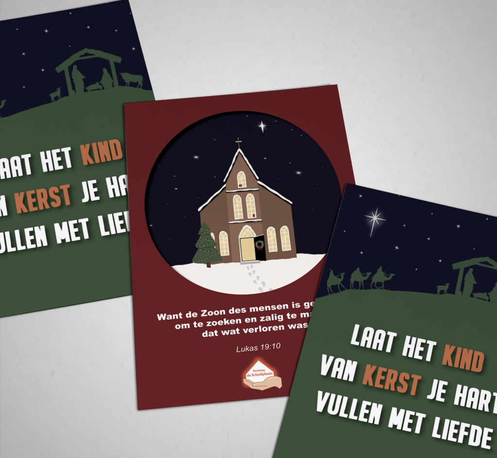 Kerstkaarten De Schuilplaats Sneek