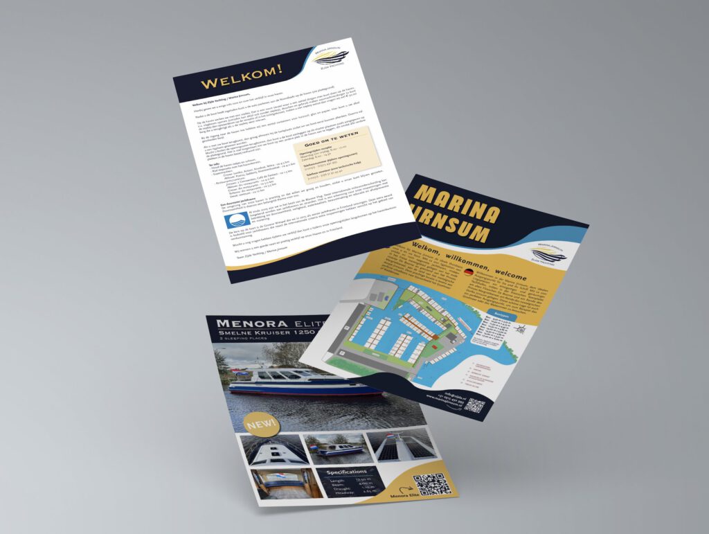 Flyers Zijda Yachting Marina Jirnsum
